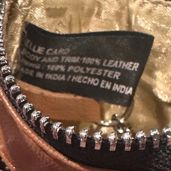 LODIS Luxury 1965 Ellie Series Leather Card & Coin Wallet Keychain NWOT - Picture 15 of 16